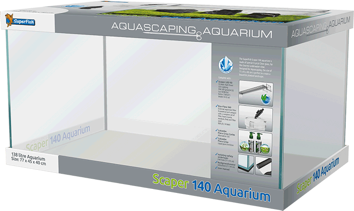 Superfish Scaper 140 Tropical Aquarium