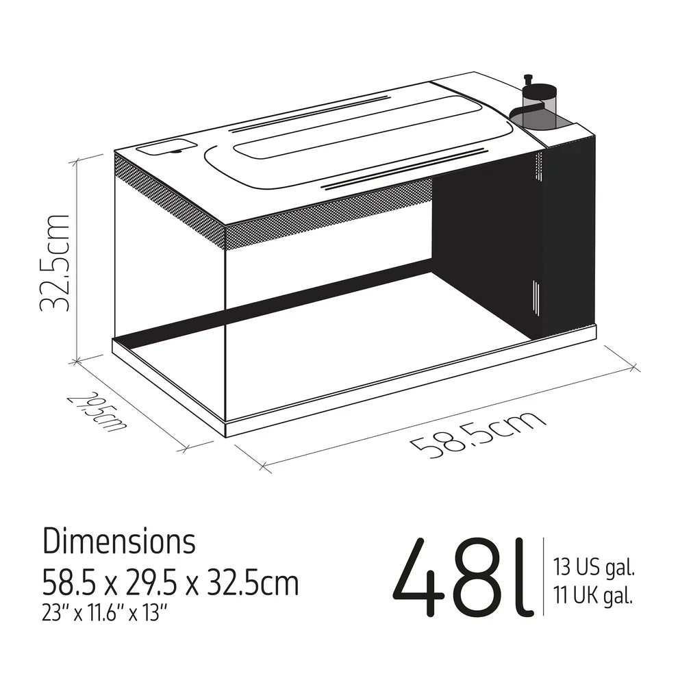 TMC First wave aquarium 48l
