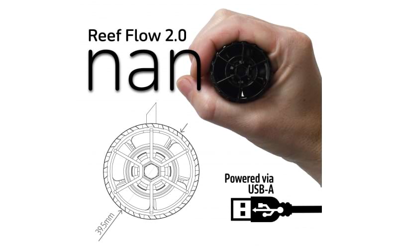 TMC Reef Flow 2.0 1000nano 5v DC Wavemaker Pump