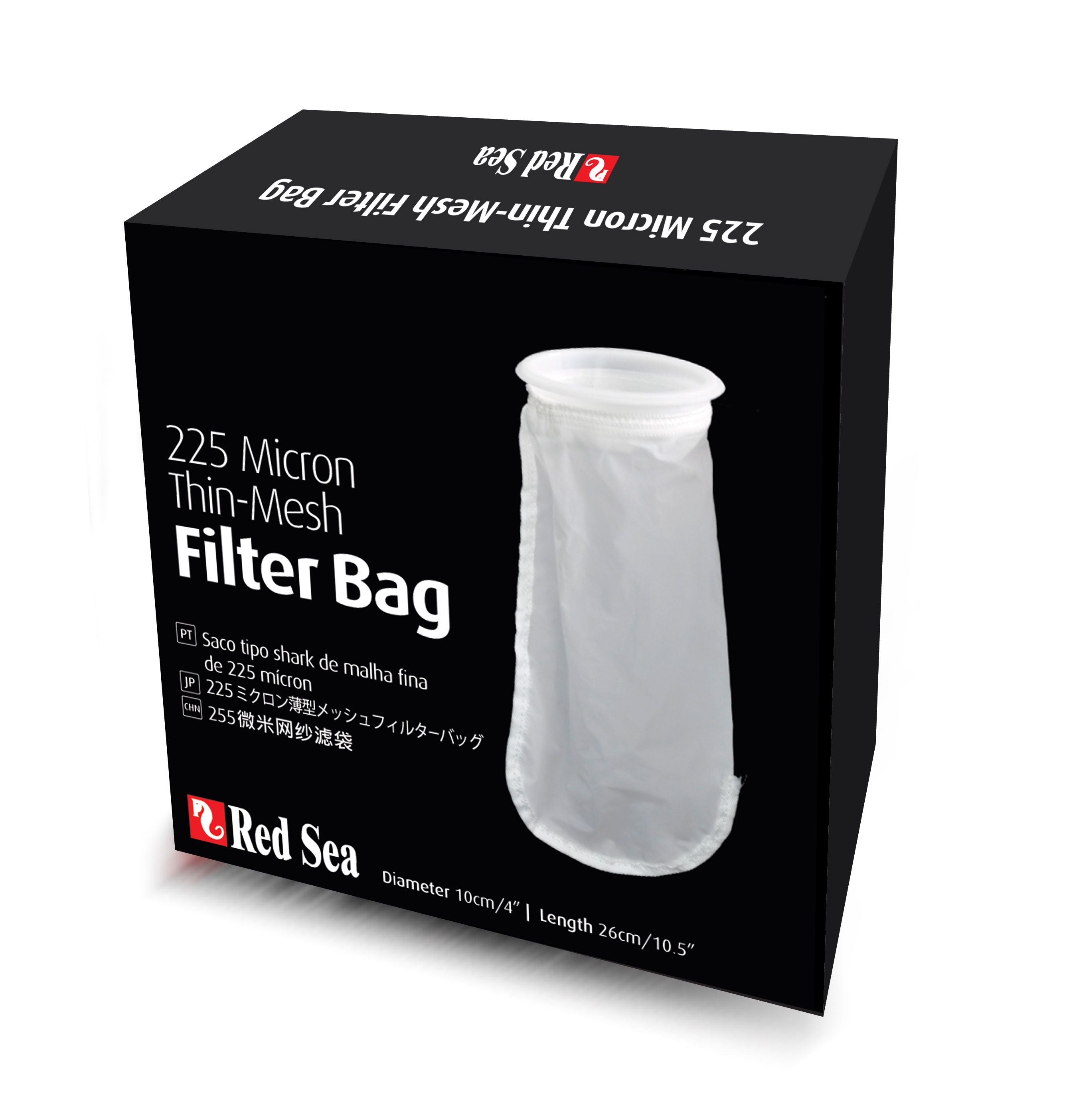 Red sea 225 micron mesh filter sock