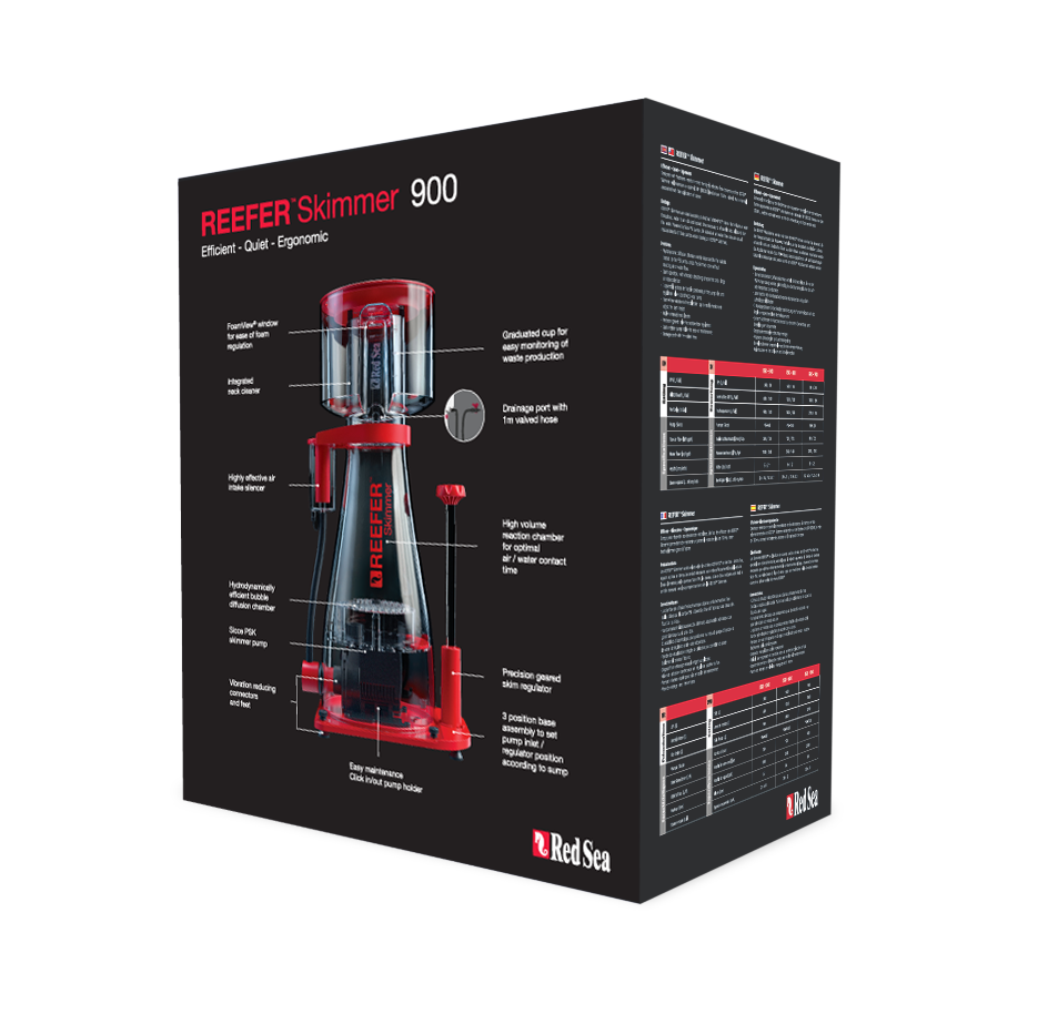Red sea REEFER 900 protein skimmer