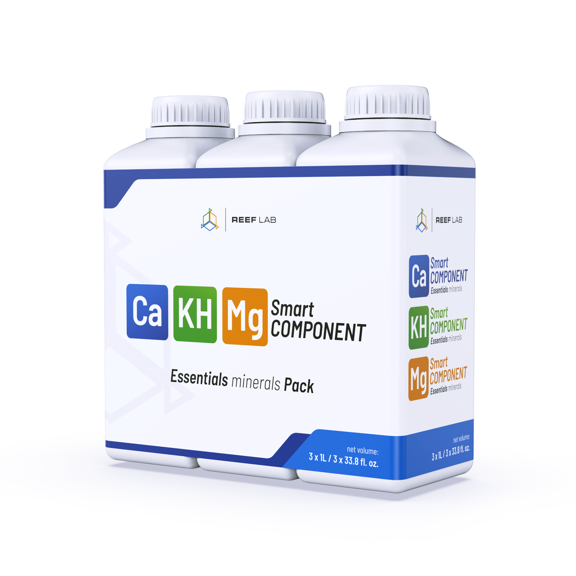 Reef Factory (Kh, Ca,Mg) Smart Components 3x 1L