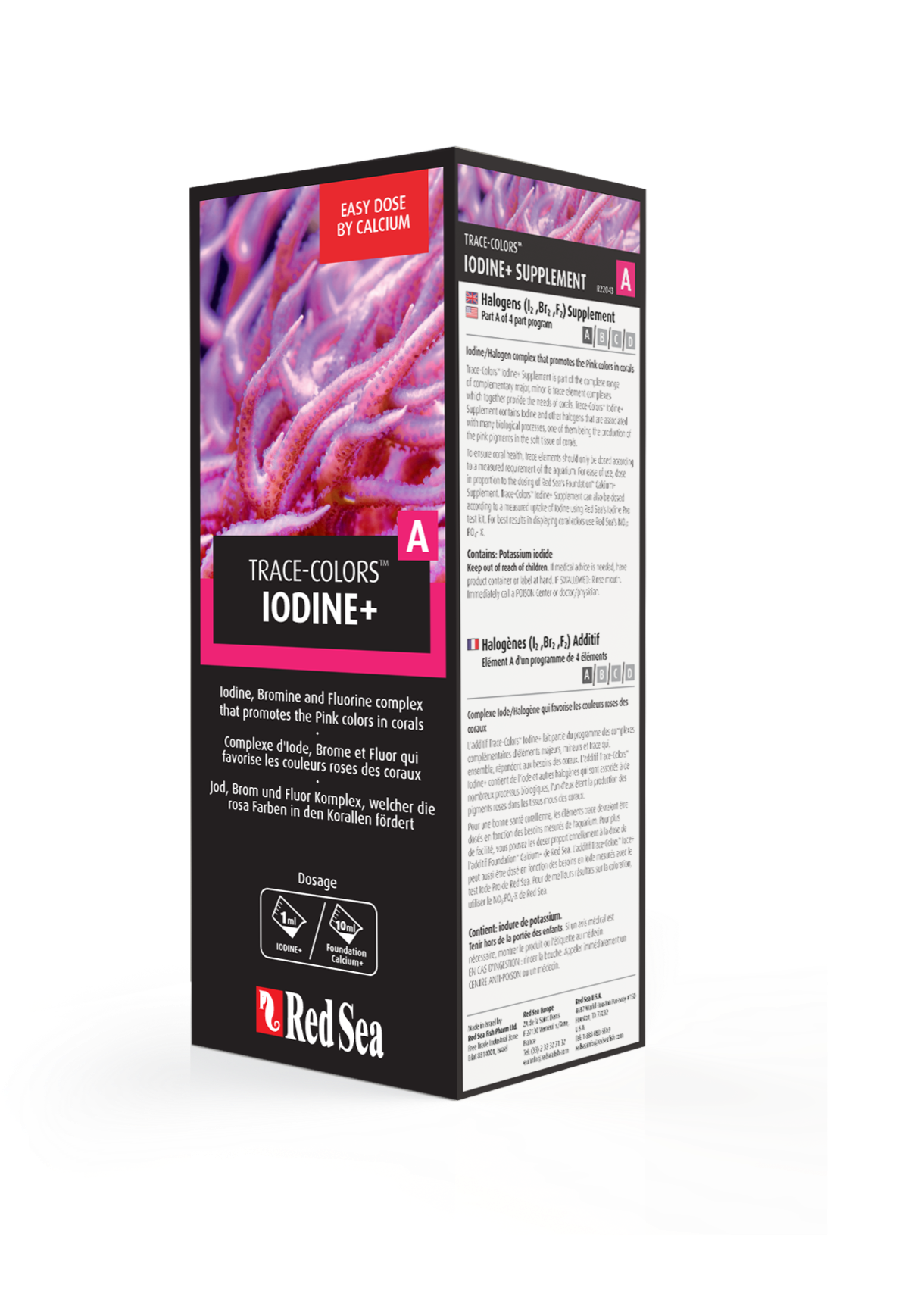 Red sea Trace colors A (Iodine+) 500ml