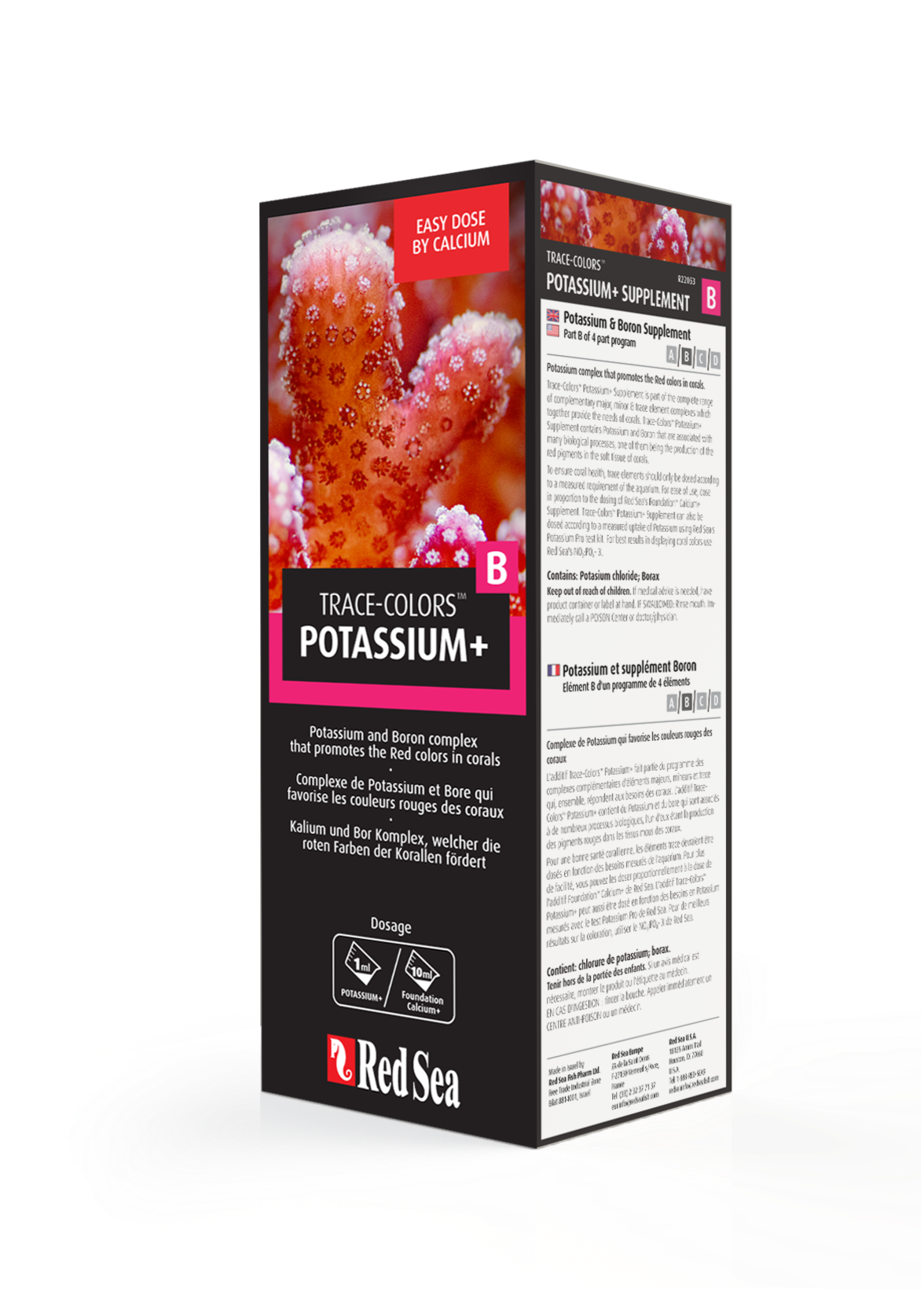 Red sea Trace color B (potassium+) 500ml