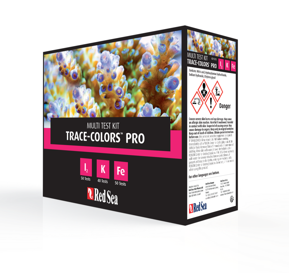 Red sea trace colors pro Multi test kit