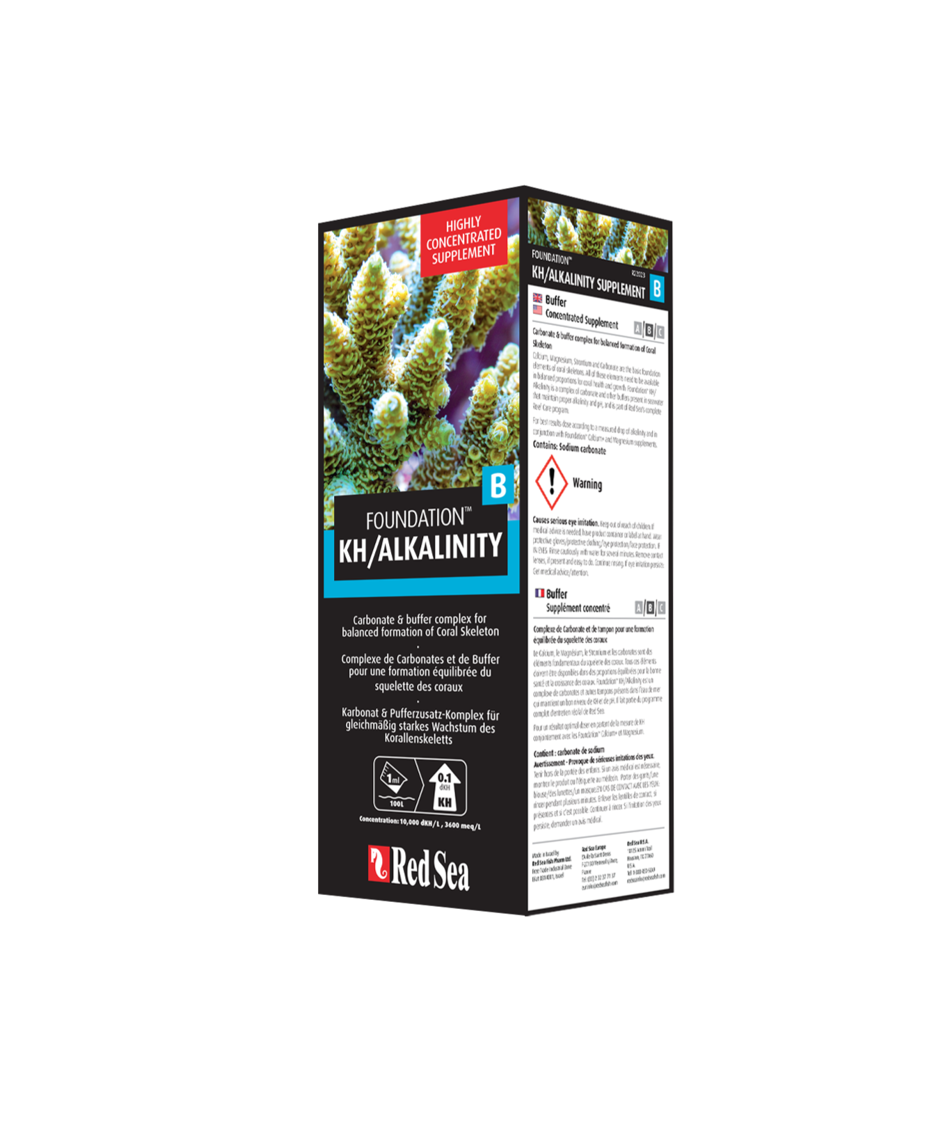 Red sea foundation B KH/Alkalinity (Alk) 500ml