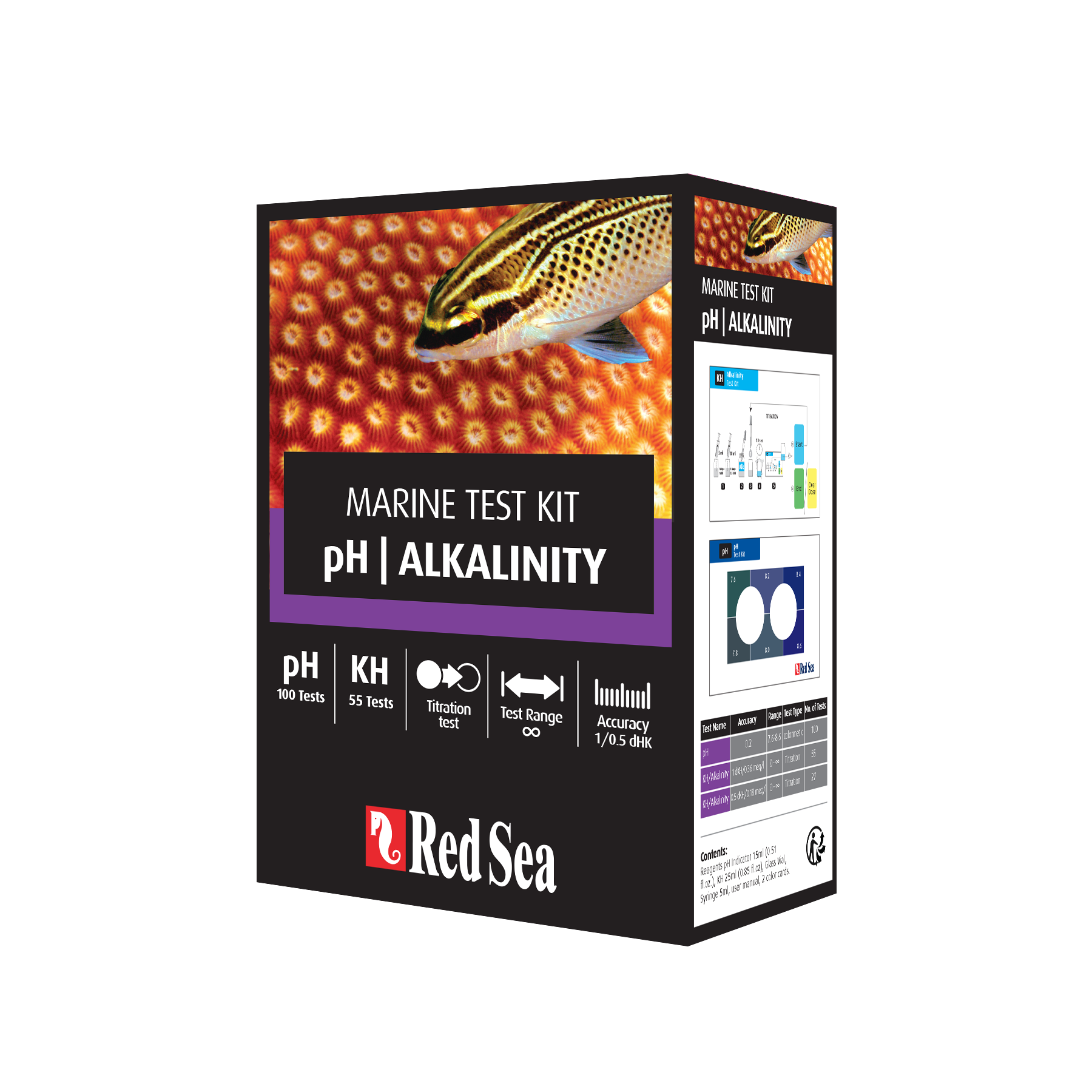 Red sea ph/Alk test kit