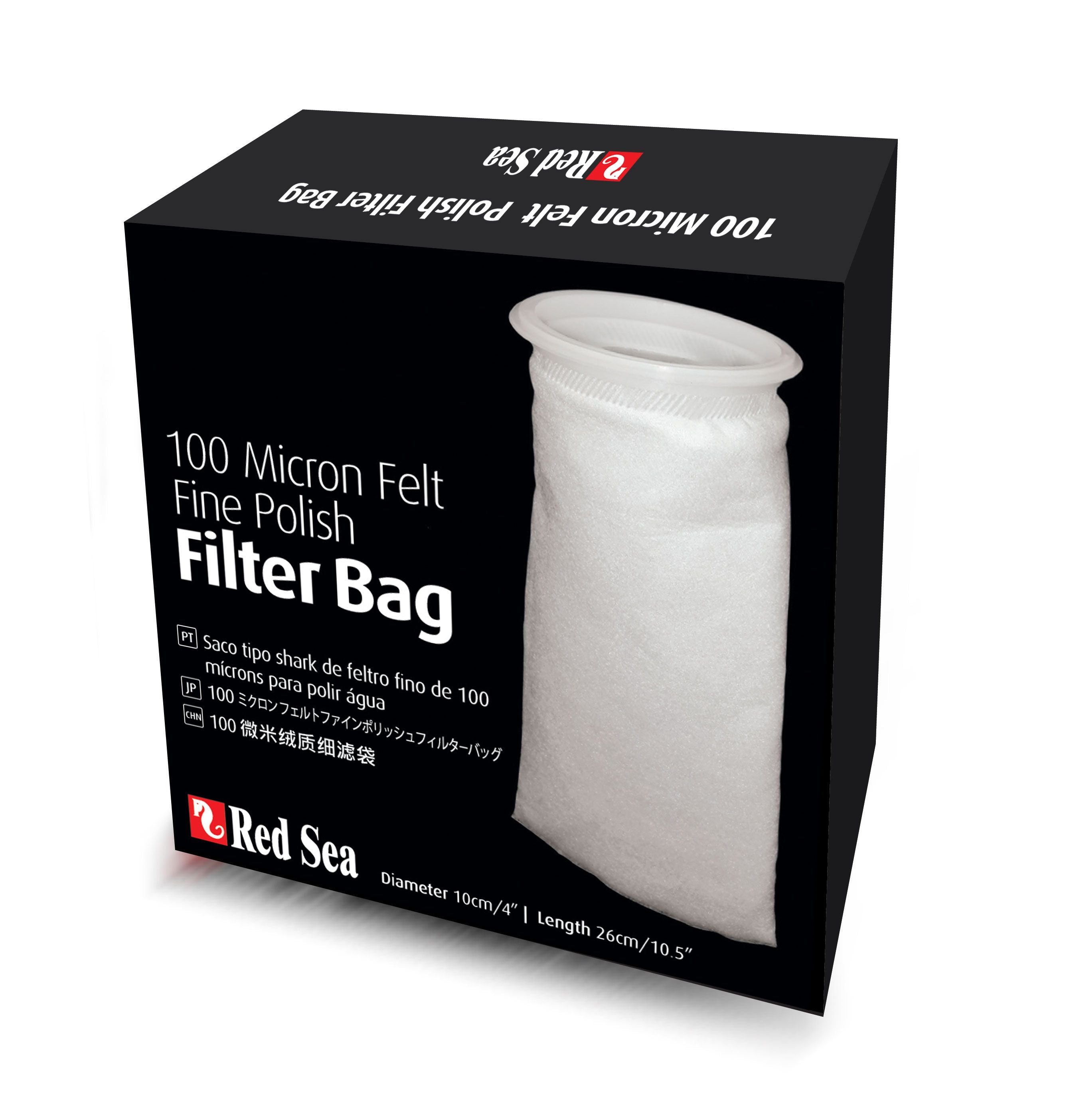 Red sea 100 micron felt filter sock