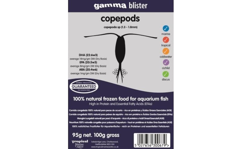 TMC Gamma Copepod Blister Pack 100g