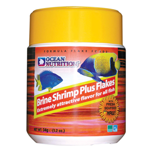 Ocean Nutrition Brine shrimp plus Flakes 34g