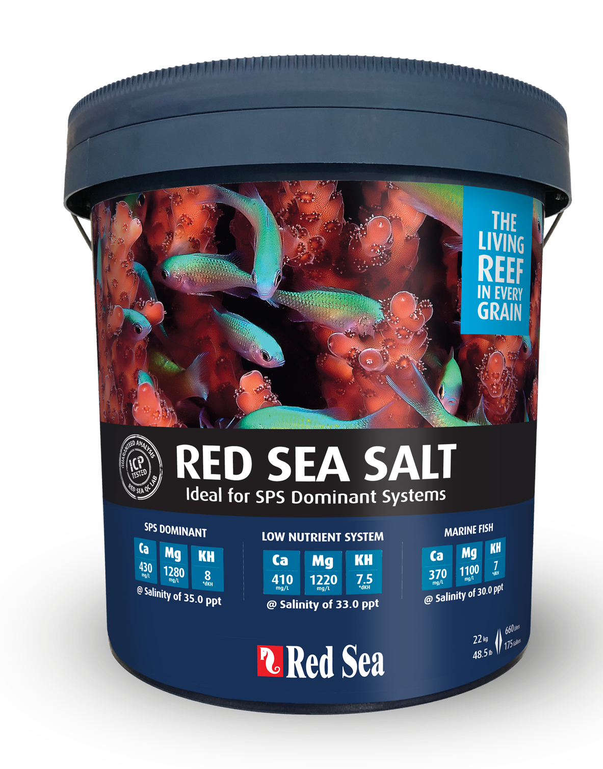 Red sea salt 22kg bucket