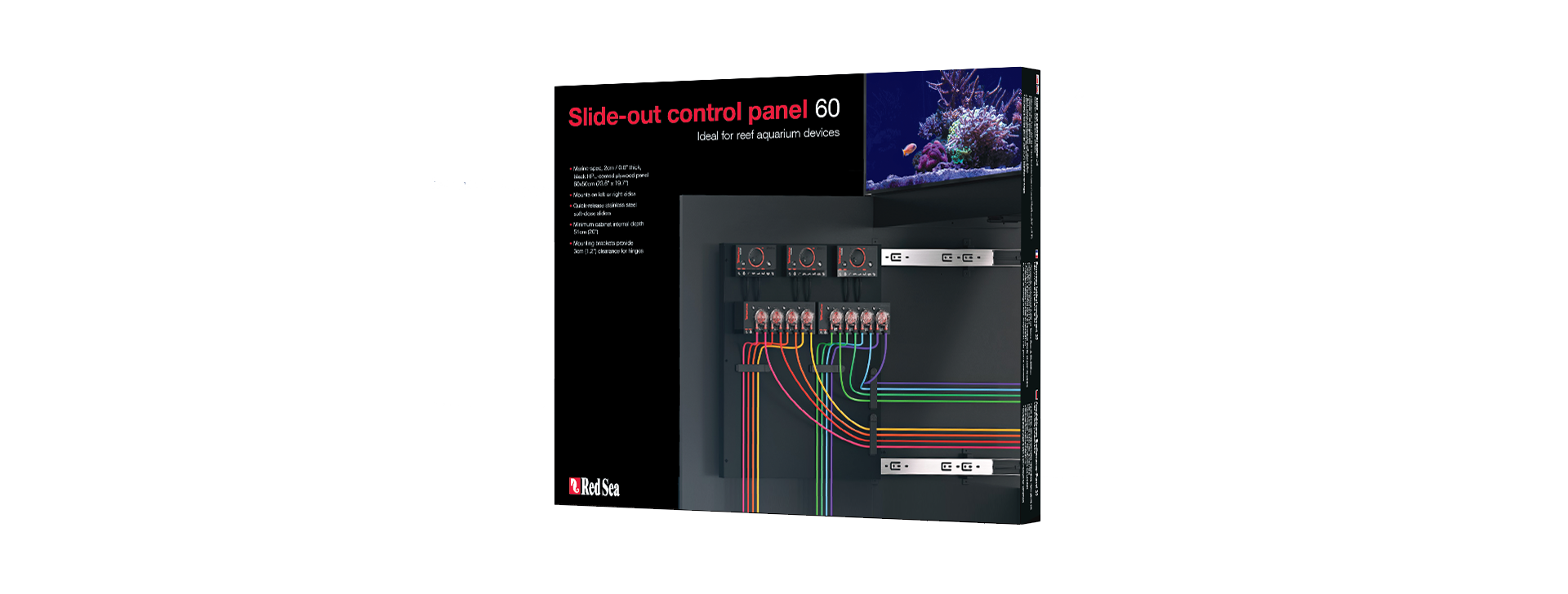 Red sea Cabinet slide out mounting control panel 60