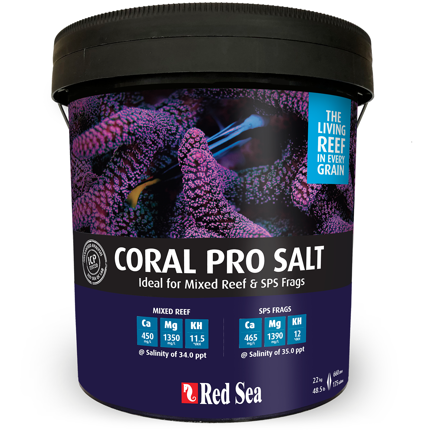 Red sea coral pro salt 22kg bucket